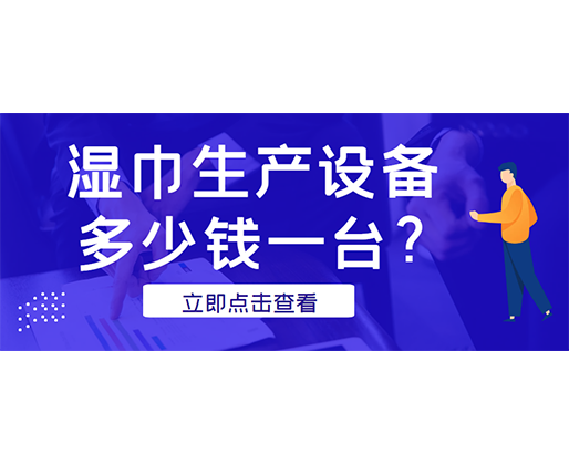 濕巾生產(chǎn)設(shè)備多少錢一臺？廠家發(fā)貨免費(fèi)試機(jī)！
