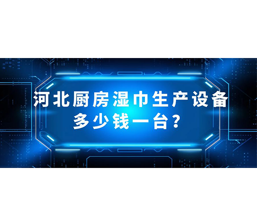 河北廚房濕巾生產(chǎn)設(shè)備多少錢一臺？